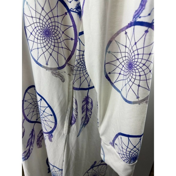 🦄 Lularoe Emily Dress Dream Catcher Stretch Long Sleeve V-neck Plus Size 3XL - Picture 7 of 9